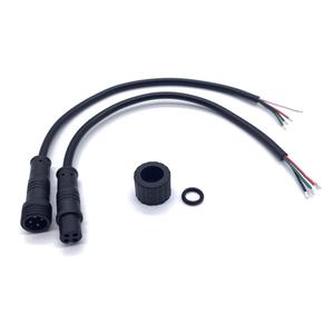 Mannelijke/Vrouwelijke Led Connectoren Voor Auto Waterdichte Butt Socket Plug <span class=keywords><strong>2</strong></span>/<span class=keywords><strong>3</strong></span>/4 Cores Buiten Regenbestendige Voedingskabel Koperen Geleider Pvc - Product Image 3