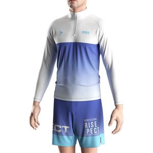 Pantalones Cortos con Cintura Elástica para Lucha Libre, Secado Rápido, Costuras Reforzadas, Impresión por Sublimación de Alta Calidad para Calentamiento y Entrenamiento de Luchadores - Product Image 5