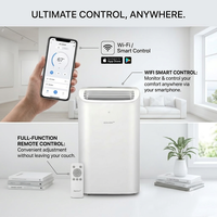 Nouveau Climatiseur Portable Mini 2027 OEM Vente en Gros 9000 BTU Refroidissement Chauffage Déshumidification Conforme 100% aux Normes UE / UK