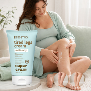 Crème Apaisante et Rafraîchissante de Haute Qualité Non Irritante pour les Jambes Fatiguées en Fin de Trimestre, Soin Musculaire Relaxant pour la Grossesse - Product Image 1