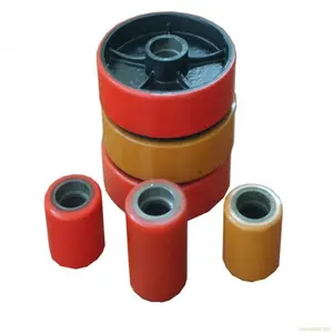 Customized Durable PU Urethane Polyurethane Coated Bearings For Guide Wheels