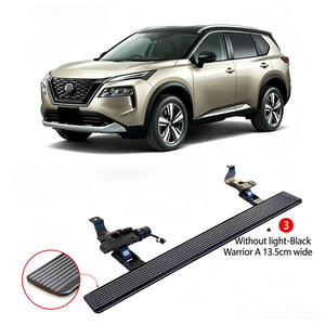 บันไดข้างไฟฟ้าพับเก็บอัตโนมัติ อลูมิเนียมอัลลอยด์ สำหรับ Nissan <span class=keywords><strong>X</strong></span>-<span class=keywords><strong>Trail</strong></span> <span class=keywords><strong>T33</strong></span> ปี 2022-2026  บันไดข้างรถยนต์ SUV อุปกรณ์เสริม - Product Image 3