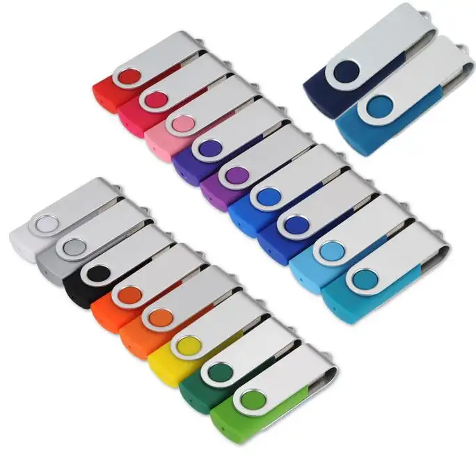 Promotional Cheap Normal Swivel Pendrive Personalized USB Flash Drive Engraved Thumb Drive 32GB