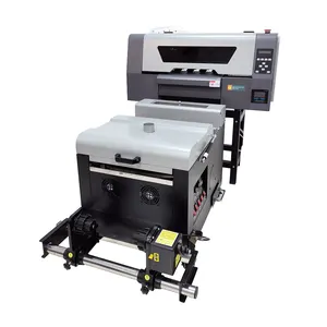 Dtf T-Shirt Drukmachine A3 30Cm Dtf Printer Met 2 Xp600 Hoofd