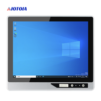 Tablette PC industrielle sans ventilateur de 15 pouces avec écran tactile Q-P15RWH-T, ordinateur HMI embarqué