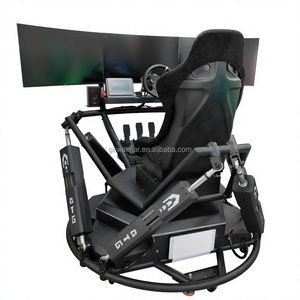 <span class=keywords><strong>Simulateur</strong></span> <span class=keywords><strong>de</strong></span> course <span class=keywords><strong>F1</strong></span> interactif 6 DOF à 3 écrans pour parc d'attractions, jeu <span class=keywords><strong>de</strong></span> course fou, voiture <span class=keywords><strong>de</strong></span> course à monnayeur - Product Image 1