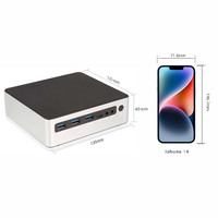 Mini PC X86 Dual Lan 8K 64GB I7-1255U 12.ª Generación Micro Intel Nuc Nano con DDR5 y Enchufes AU/US/CN