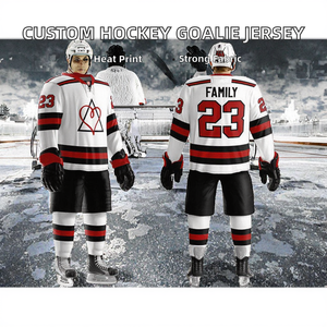 Servicio OEM al por Mayor, Impresión por Transferencia de Calor Completa, 100% Poliéster, 180g, Uniforme de Hockey sobre Hielo Personalizado - Product Image 2