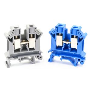 UK 10N bleu 24-8AWG 0.5-10mm 800V/76A pince à vis câble montage connecteur <span class=keywords><strong>électrique</strong></span> Din Rail <span class=keywords><strong>bornier</strong></span> - Product Image 5