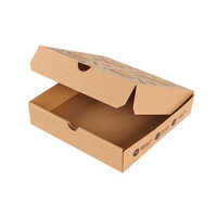 Weiß Günstige Holz Wellpappe Leistungs starker Hersteller Drucken Biologisch abbaubarer Großhandel Lieferant Kunden spezifische Pizza-Papier boxen