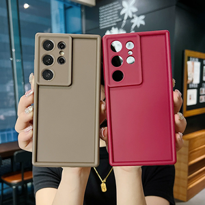 Ốp lưng TPU mềm cho <span class=keywords><strong>Samsung</strong></span> Galaxy A55 A54 A53 A35 A15 A16 A25 5G S24 S23 S22 S25 Ultra S23 FE Ốp điện thoại silicon màu kẹo - Product Image 2