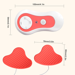 High Quality Portable USB Electric <b>Breast</b> <b>Massager</b> Waterproof Chest Enhancer with Hot Compress <b>Breast</b> Pads Lift Enlarge - Product Image 3