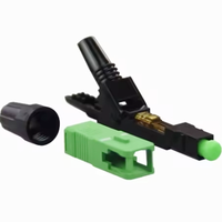 Connecteur rapide à fibre optique SC-APC à fibre optique monomode FTTH rapide SC de haute qualité pour la terminaison de champ de câble de dérivation FTTH