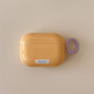 Étui pour écouteurs Apple AirPods 4ème génération, nouveau style Ins, couleur unie, simple, entièrement couvrant, antichoc - Product Image 2