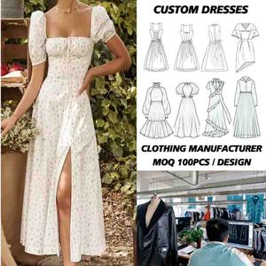 Abiti Donna Ultima Moda <span class=keywords><strong>Lunghi</strong></span> <span class=keywords><strong>Eleganti</strong></span> da Spiaggia <span class=keywords><strong>Floreali</strong></span> Casual - Product Image 1