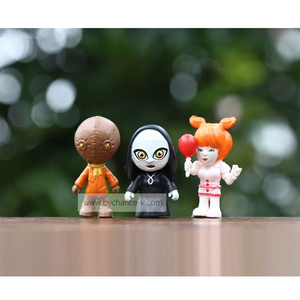 หุ่น PVC นักฆ่าหนังสยองขวัญน่ากลัวอุปกรณ์ปาร์ตี้ฮาโลวีนของเล่นสะสมสำหรับร้านขายของที่ระลึกและร้านค้าปลีก - Product Image 5