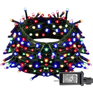 24V Low Voltage 100/200/300/400LED Clear black white Wire Twinkle Fairy String Lights