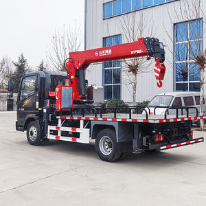 Alta calidad SINOTRUK Howo <span class=keywords><strong>Gondola</strong></span> Truck Mounted Crane Boom 500kg Small Truck Mounted Crane - Product Image 5