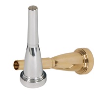 Flugelhorn Mouthpiece 7C Model Copper-Based Brass Gold-plated Heavy-duty Bullet Head Instrument Accessory