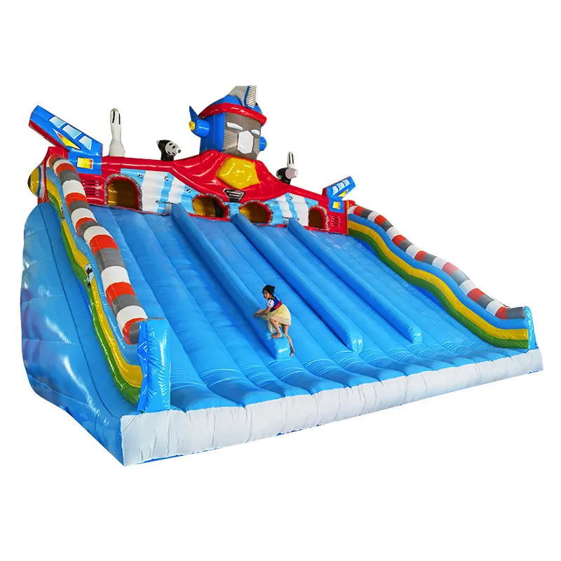 Trampolino gonfiabile acqua scivolo per bambini casa piccolo trampolino parco giochi per bambini genitore-figlio strutture di intrattenimento