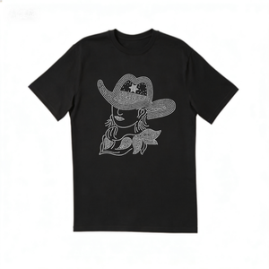 Transferencia <span class=keywords><strong>de</strong></span> Diamantes <span class=keywords><strong>de</strong></span> Imitación Personalizada, Diseño <span class=keywords><strong>de</strong></span> Vaquera con Diamantes <span class=keywords><strong>de</strong></span> Imitación, Diseños <span class=keywords><strong>de</strong></span> Transferencia Térmica para Camisetas - Product Image 2