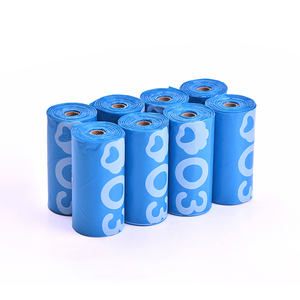 Bolsas para excremento de perro de plástico biodegradable, ecológicas, extra gruesas, que bloquean el olor, de lujo, personalizables con marca privada. - Product Image 4