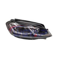 WGYAP Usine Ventes Directes Phares LED Nouvelle Condition Avant Lampe Phare pour Volkswagen Golf 24V Blanc Rouge Lumière Modèle Fit