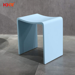 KKR Factory 20 Years Solid Surface <strong>Stool</strong> <strong>for</strong> <strong>Bathroom</strong> Shower Chair High End Shower Bench - Product Image 1