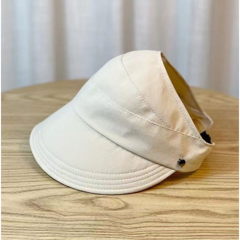 Half-top baseball cap - beige