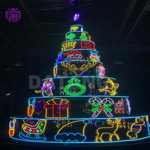 Glowing Decorative <b>LED</b> Christmas <b>Tree</b> Light Waterproof Festive Landscape for Garden Park Plaza Mall Street Display for Sale - Product Image 2