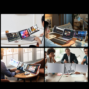 จอภาพเสริมสำหรับแล็ปท็อปขนาด 15.6 นิ้ว ความละเอียด Full HD สำหรับ Windows และ MacBook รองรับการแสดงผลแบบสามจอ - Product Image 5