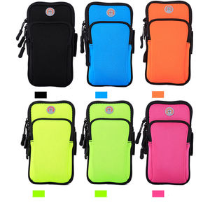 Pochette d'accessoires de téléphone vente en gros Sports de plein air sac de bras étui de téléphone sacs de téléphone portable sac de bras de course de ville en néoprène - Product Image 1