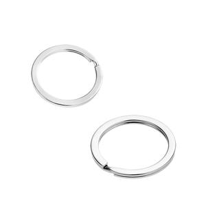 Fabricant <span class=keywords><strong>de</strong></span> porte-clés plats en gros, grandes, moyennes et petites tailles, surface métallique lisse à <span class=keywords><strong>double</strong></span> couche pour clés <span class=keywords><strong>de</strong></span> <span class=keywords><strong>voiture</strong></span>, bricolage à la main - Product Image 3