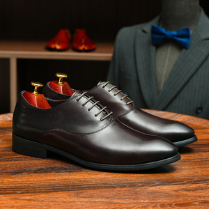 DSYX XY0208-12 Chaussures en cuir véritable faites à la main de haute qualité, élégantes, à bout fermé, antidérapantes, légères et respirantes - Product Image 4