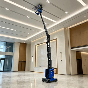 แพลตฟอร์มยกคนแบบเสาเดี่ยว 3.6-8 เมตร ได้รับการรับรองมาตรฐาน CE ISO แบบยืดหดได้ สำหรับงานยกสูงในที่สูง ราคาขายส่ง - Product Image 2