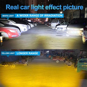 Promotion : Barre LED bicolore M9 3570 pour moto, phare de travail LED, phare laser de conversion - Product Image 5