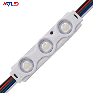 โมดูลไฟ LED 5050 IP65 RGBW ดิจิตอล SMD พิกเซล LED กำลังไฟ 1.08W 12V 7016 DMX LED 3 โมดูล สำหรับป้ายโฆษณา LED ภายนอกอาคาร - Product Image 1