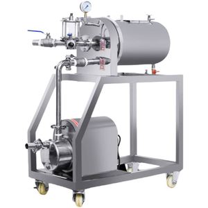 เครื่องกรองสุราแบบติดตั้งบนชั้นวางอัตโนมัติ ทำจากสแตนเลส ใช้ดินไดอะตอมเมเชียส สำหรับกรองวิสกี้ น้ำหอม และสุราอื่นๆ สำหรับเชิงพาณิชย์ - Product Image 6