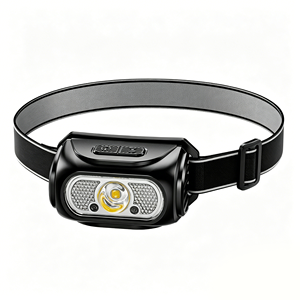 <b>Motion</b>-Sensing <b>LED</b> Headlamp, USB-C Rechargeable Lightweight Head Torch with Red <b>Light</b> Mode, IP55 Waterproof for Outdoor Acticity - Product Image 1