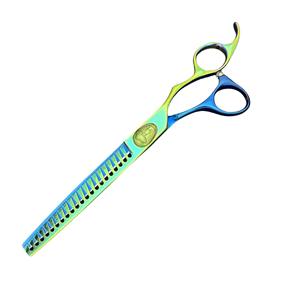 Tijeras Highland para Mascotas, 7 Pulgadas, de Acero Inoxidable con Diseño de Espina de Pescado, Tijeras de Peluquería Canina, Modelo 440C, Corte Práctico - Product Image 1