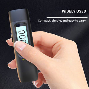 เครื่องวิเคราะห์ก๊าซแบบไม่สัมผัสเครื่องทดสอบแอลกอฮอล์ในลมหายใจแบบพกพาวัสดุโลหะผสมสังกะสีอัปเกรดใหม่ - Product Image 2