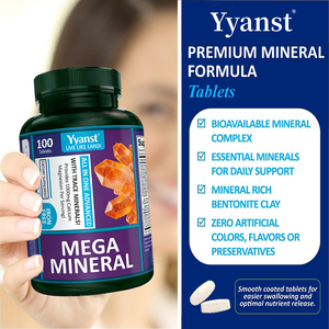 Mineral de calcio, magnesio y zinc de alta calidad de marca privada para adultos, de alta absorción, para la densidad mineral ósea y la función muscular. - Product Image 1