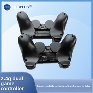 คอนโทรลเลอร์เกมไร้สาย 24G รุ่น 706W พร้อมมอเตอร์สั่นสะเทือน ไจโรสโคป 6 แกน สั่นสะเทือนคู่ สำหรับ Android TV พีซี กล่องรับสัญญาณ - Product Image 3