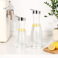 Plusieurs séries Pot à thé et à jus en plastique Matériau PC Pichet à eau transparent Porte-glace en plastique Pichet à eau