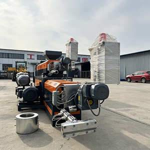 Semi Automatic Factory From Guansheng Original Machinery Waste Import Plastic Extrusion Pelletizer Granulating Equipment - Product Image 5