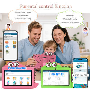 Tablette PC personnalisée <span class=keywords><strong>Android</strong></span> 12 pour enfants, jeu éducatif haute performance, double caméra 3000mAh, mémoire parentale 2 Go MTK - Product Image 4