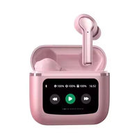 Penjualan Terbaik earphone Tws headphone ANC T68 Earbud Game olahraga ENC Earbud & headphone In-ear BT5.3 Earbud nirkabel T68Pro
