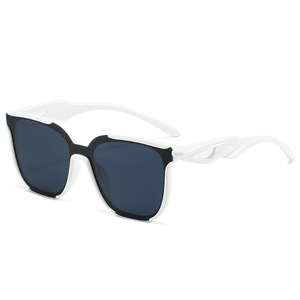 Verano nueva llegada mujeres avanzadas estilo europeo marco completo deporte montar anomalía marco cuadrado gafas de sol para exteriores - Product Image 3