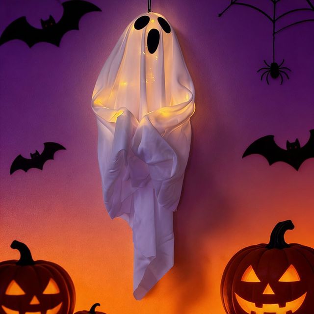 Halloween Decorations Ghost Hanging Ornaments Prop Decorations Outdoor Atmosphere Setup Door Hanging Ornaments