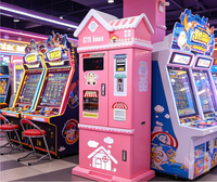 Machine de change de monnaies entièrement automatique ZDYS pour billets d'euros, pièces de monnaie et jetons de jeu de style villa en métal